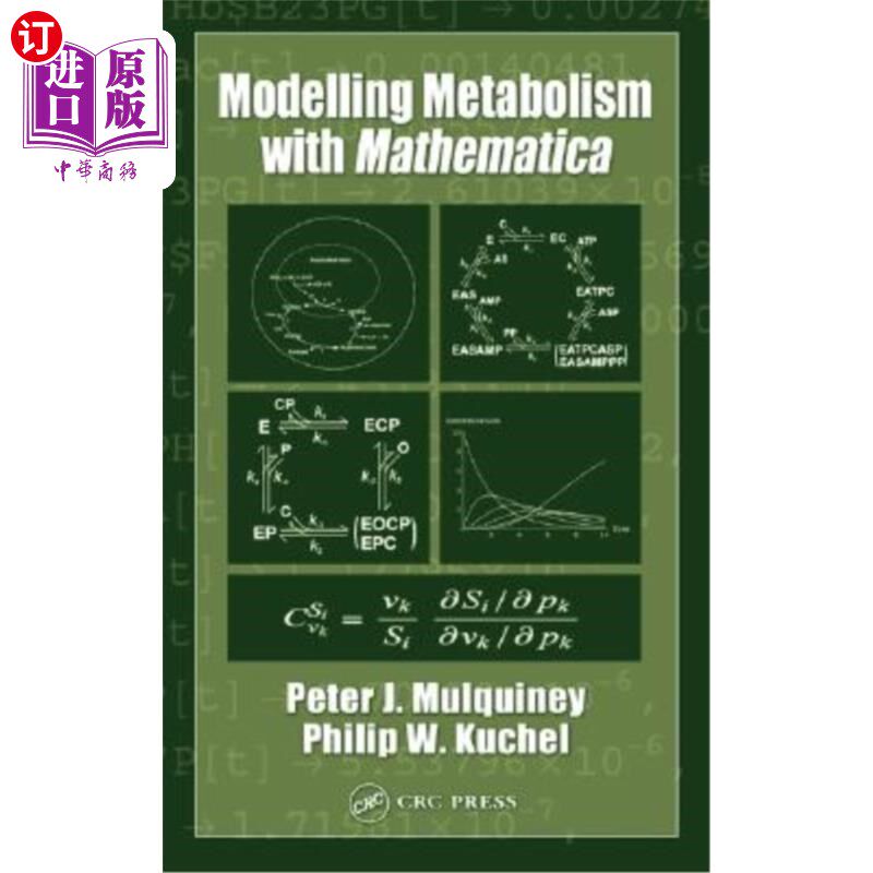 海外直订Modelling Metabolism with Mathematica 用Mathematica建模新陈代谢