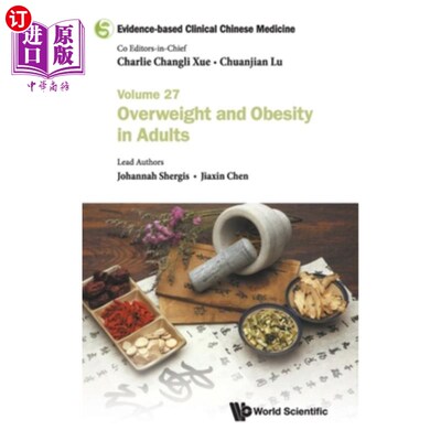 海外直订医药图书Evidence-Based Clinical Chinese Medicine - Volume 27: Overweight and Obesity in  循证临床中医-卷27: