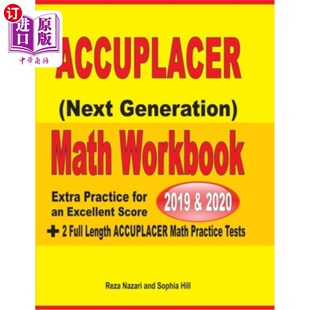 海外直订Accuplacer Next Generation Math Workbook 2019 - 2020: Extra Practice for an Exce Accuplacer