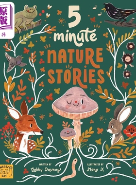 现货 5 Minute Nature Stories 5分钟自然故事 英文原版 儿童绘本 自然知识科普 Gabby Dawnay 7-12岁【中商原版】