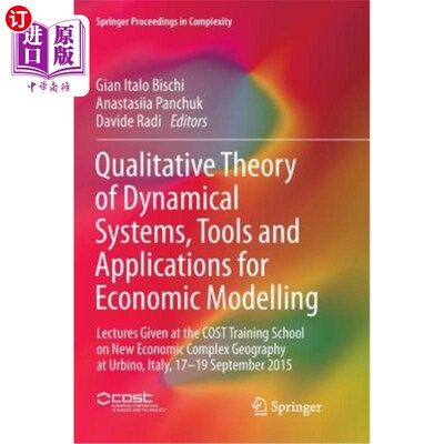 海外直订Qualitative Theory of Dynamical Systems, Tools and Applications for Economic Mod 动力系统的定性理论，工具和