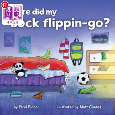 海外直订Where did my sock flippin-go? 我的袜子飞到哪里去了?