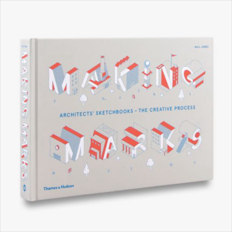 Architects'Sketchbooks 进口艺术 建筑师的速写本创作过程 建筑设计手稿草稿 【中商原版】