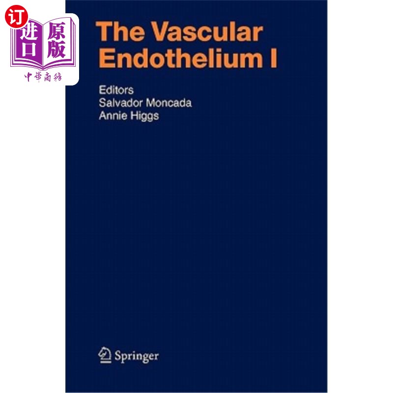 海外直订医药图书The Vascular Endothelium I 血管内皮I