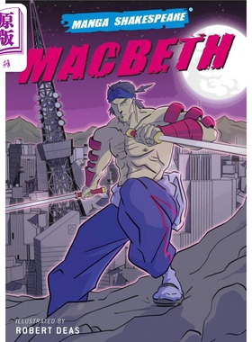 麦克白 漫画莎士比亚系列 Manga Shakespeare Macbeth 英文原版 Richard Appignanesi Robert Deas【中商原版】