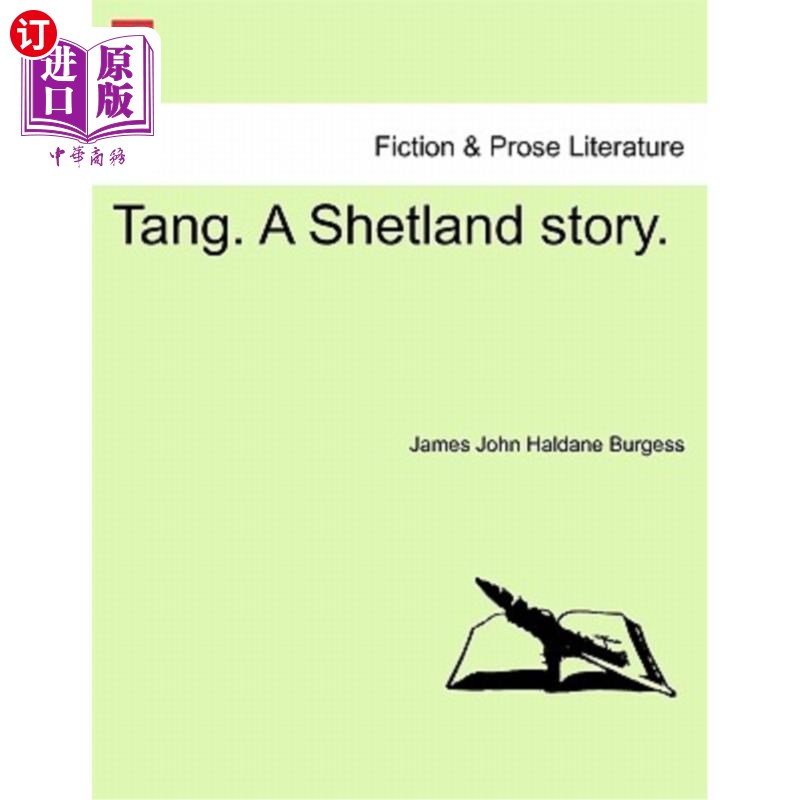 海外直订Tang. a Shetland Story. 唐。设得兰群岛的故事。