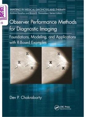 海外直订医药图书Observer Performance Methods for Diagnostic Imaging: Foundations, Modeling, and  诊断成像的观察者性