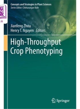 海外直订High-Throughput Crop Phenotyping 高通量作物表现型