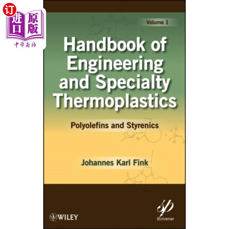 海外直订Handbook of Engineering and Specialty cs: Volume... 工程和专业手册:卷1，聚烯烃和苯乙烯