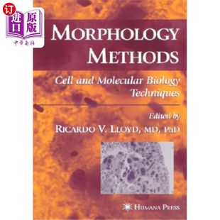 Biology and Molecular 形态学方法：细胞和分子生物学技术 Techniques Methods 海外直订Morphology Cell