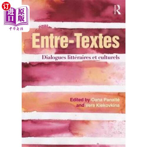 海外直订Entre-Textes Entre-Textes