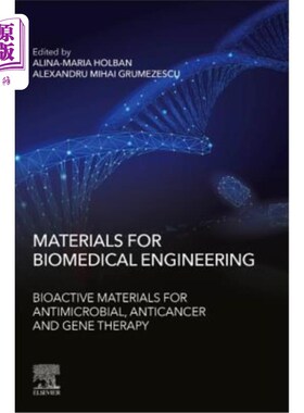 海外直订医药图书Materials for Biomedical Engineering: Bioactive Materials for Antimicrobial, Ant 生物医学工程材料：