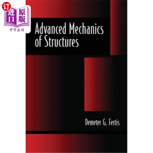 海外直订Advanced Mechanics of Structures 高级结构力学