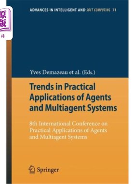 海外直订Trends in Practical Applications of Agents and Multiagent Systems: 8th Internati 智能体和多智能体系统的实际