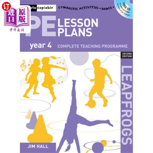 海外直订PE Lesson Plans Year 4 第四年体育课程计划