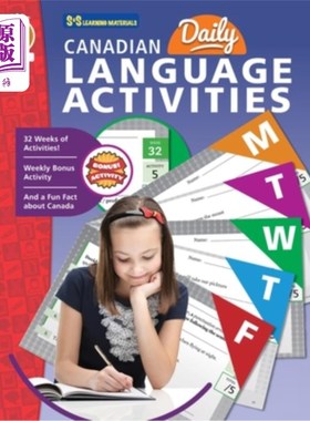 海外直订Canadian Daily Language Activities Grade 6 加拿大六年级日常语言活动