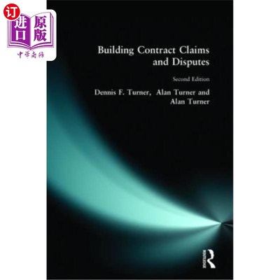 海外直订Building Contract Claims and Disputes 建筑合同索赔和纠纷