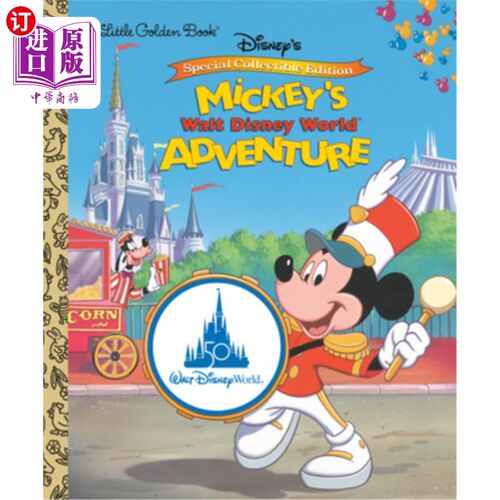 海外直订Mickey's Walt Disney World Adventure (Disney Classic) 米奇的华特迪士尼世界冒险(迪士尼经典)