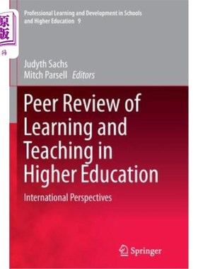 海外直订Peer Review of Learning and Teaching in Higher Education: International Perspect 高等教育的学与教同行评议: