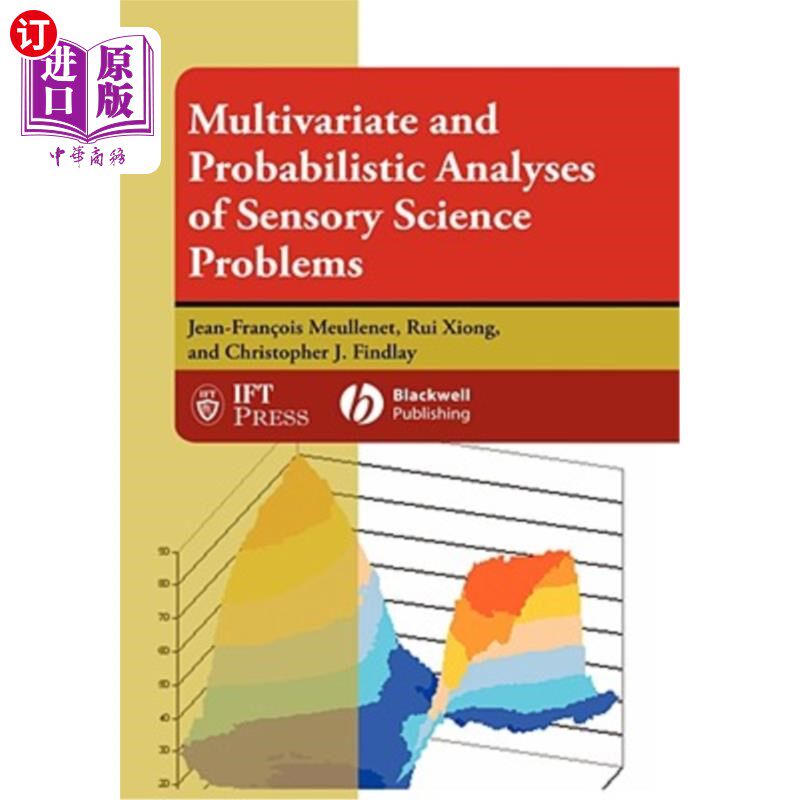 海外直订Multivariate and Probabilistic Analyses of Sensory Science Problems 感官科学问题的多元与概率分析