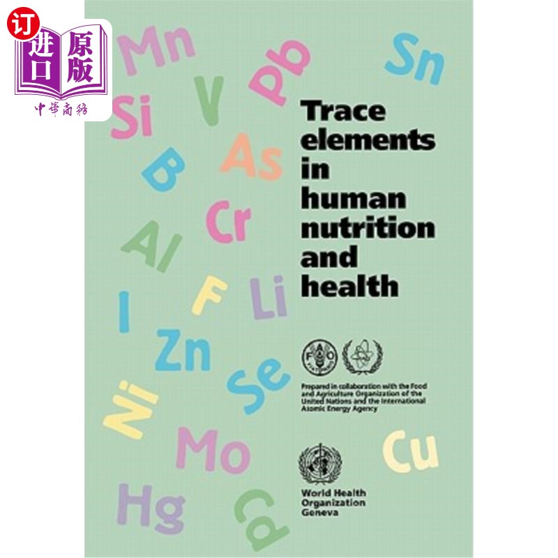 海外直订医药图书Trace Elements in Human Nutrition and Health 人体营养与健康中的微量元素