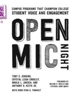 海外直订Open MIC Night: Campus Programs That Champion College Student Voice and Engageme 开放MIC之夜:支持大学生声音