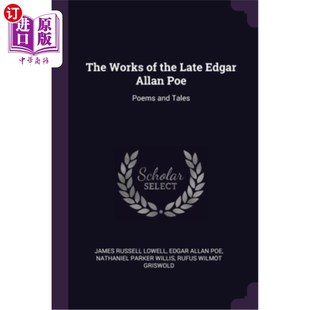 the 诗歌和故事 作品 Poems Works and Edgar Late 已故埃德加·爱伦·坡 海外直订The Allan Tales Poe