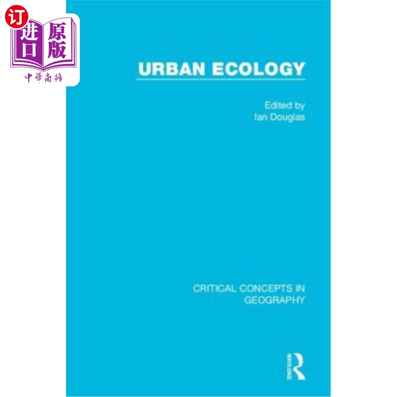 海外直订Urban Ecology, 4-Vol. Set 城市生态学,第4卷集