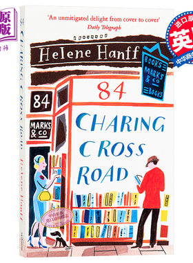 预售 查令十字路84号 十字街 英文原版小说英文版 书84 charing cross road海蓮．漢芙 北京遇上西雅图不二情书电影原著畅销书