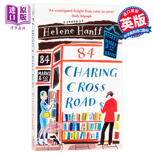 查令十字路84号 十字街 英文原版小说英文版 书84 charing cross road海蓮．漢芙 北京遇上西雅图不二情书电影原著畅销书
