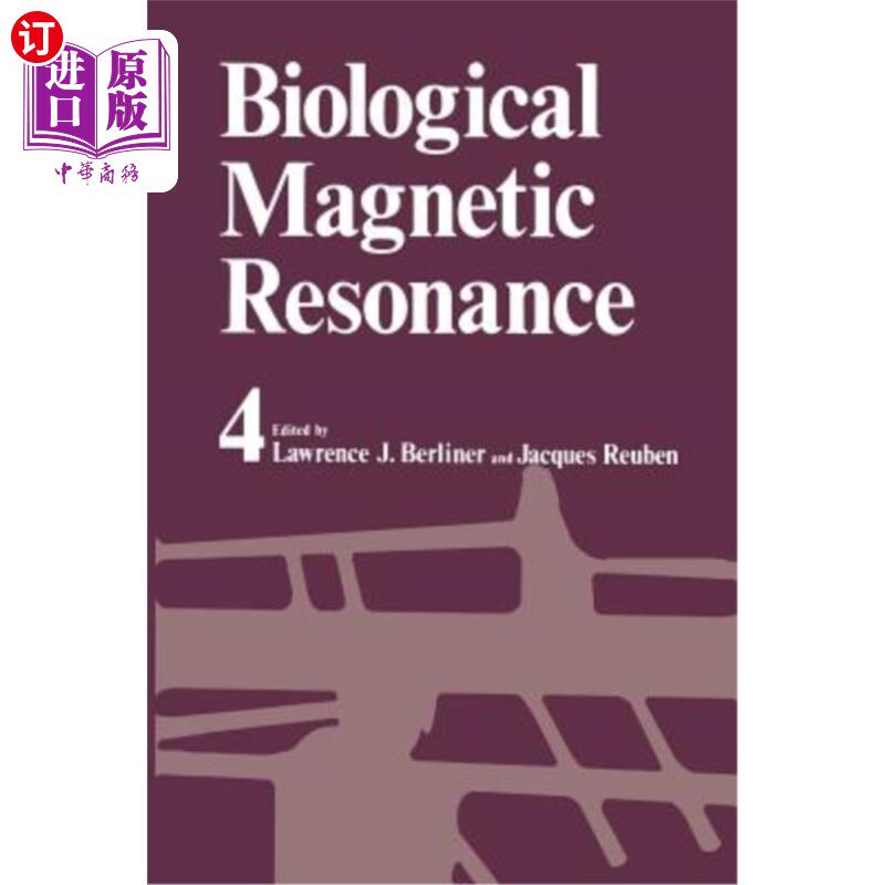 海外直订Biological Magnetic Resonance 生物磁共振