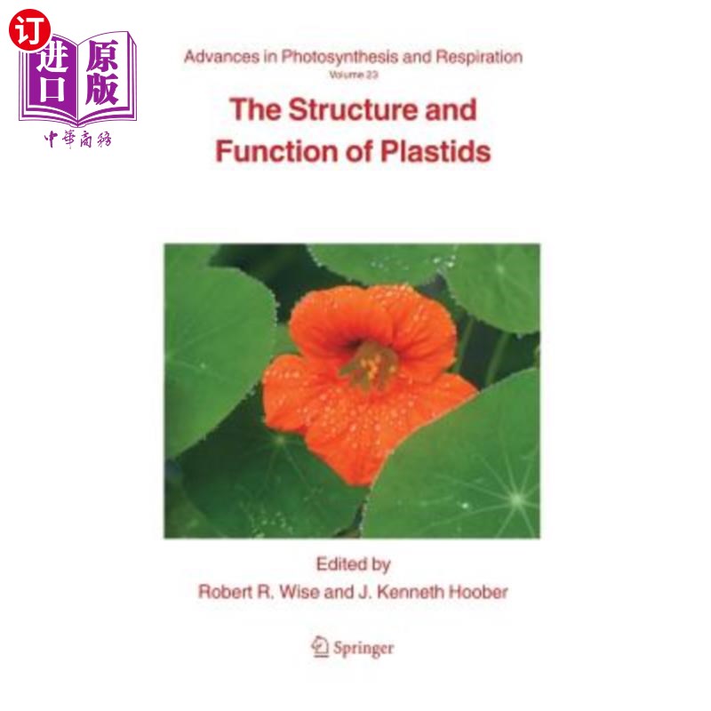 海外直订The Structure and Function of Plastids 塑料的结构和功能