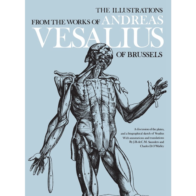 The Illustrations from the Works of Andreas Vesalius of Brussels 进口艺术 Andreas Vesalius作品的插图【中商原版】