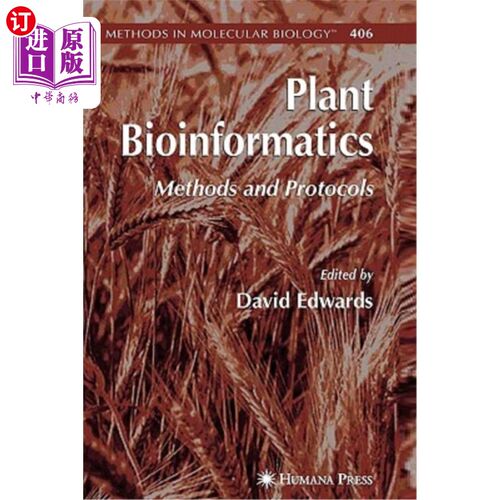 海外直订Plant Bioinformatics: Methods and Protocols 植物生物信息学：方法和规程
