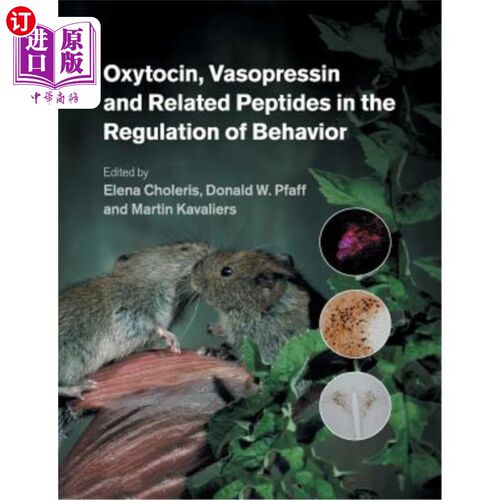 海外直订医药图书Oxytocin, Vasopressin and Related Peptides in the Regulation of Behavior 催产素、加压素及相关肽在行