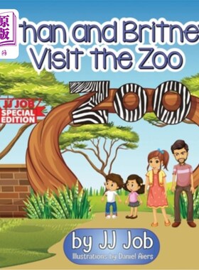 海外直订Ethan and Britney Visit the Zoo 伊桑和布兰妮参观动物园