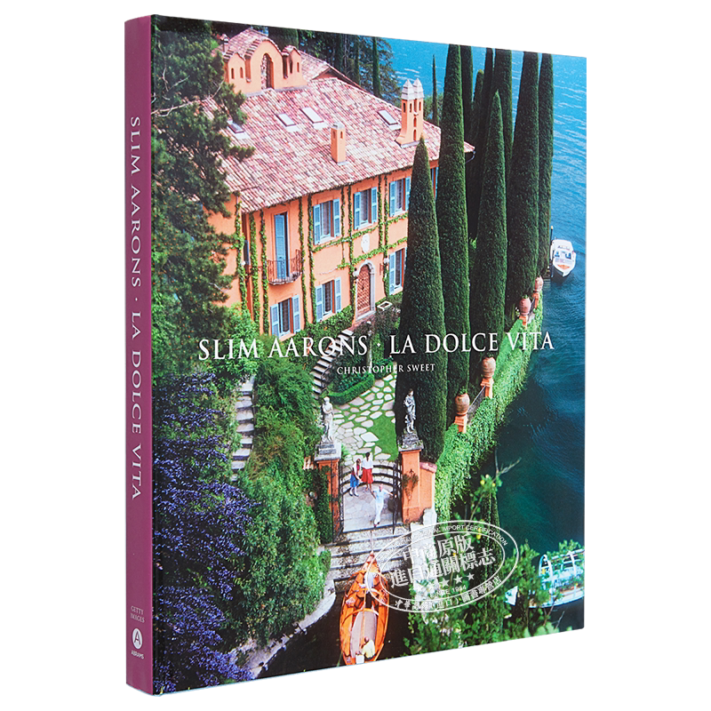 Slim Aarons: La Dolce Vita 进口艺术 斯利姆艾伦:甜蜜的生活【中商原版】