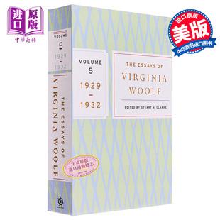1932年 英文原版 伍尔夫文集 1929 现货 Volume Virginia 第5卷 Essays The Woolf 中商原版