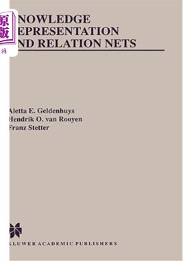 海外直订Knowledge Representation and Relation Nets 知识表示与关系网