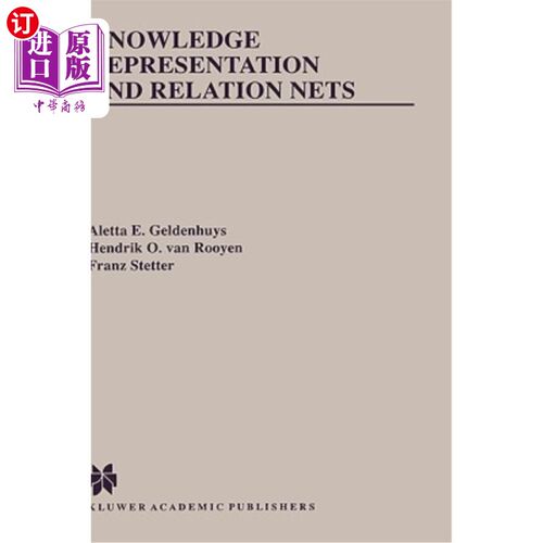 海外直订Knowledge Representation and Relation Nets 知识表示与关系网