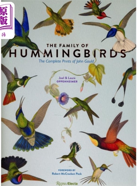 现货 蜂鸟家族 英文原版 乔尔 奥本海默 鸟类画册 博物画Family Of Hummingbirds J Oppenheimer【中商原版】