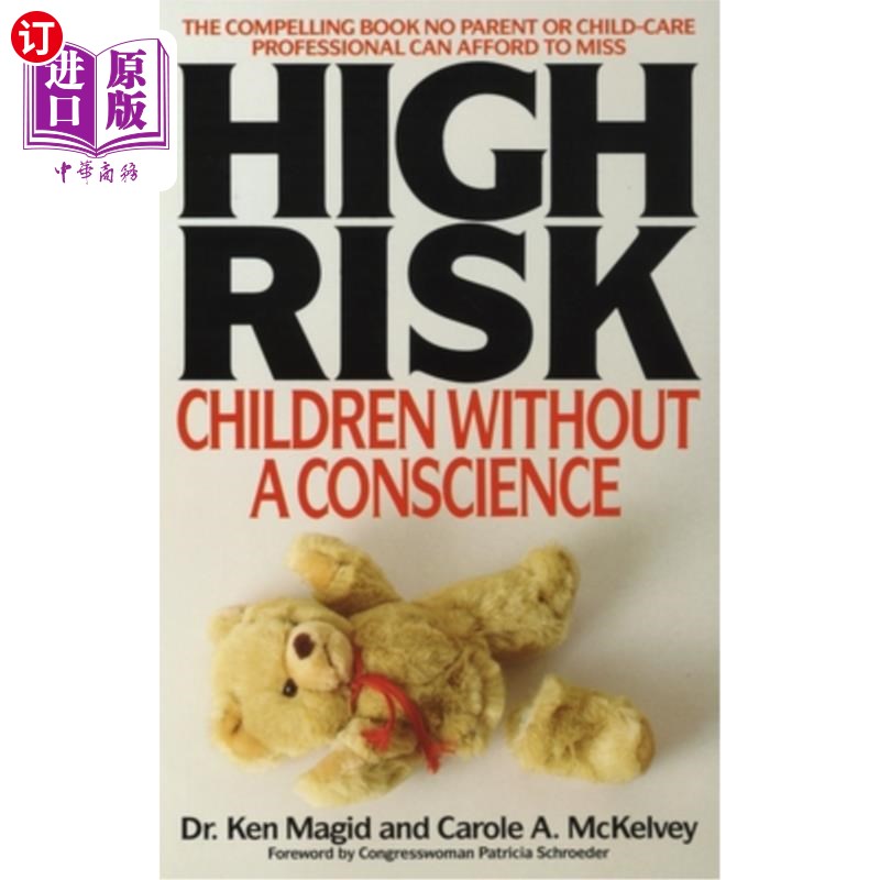 海外直订High Risk: Children Without A Conscience 高风险:没有良心的孩子