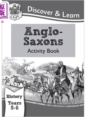 英国CGP KS2 Discover & Learn: History - Anglo-Saxons Activity Book, Year 5 & 6【中商原版】
