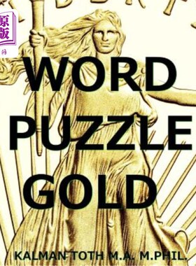 海外直订医药图书Word Puzzle Gold: Brain Database Workout 单词拼图黄金：大脑数据库训练
