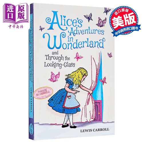 爱丽丝梦游仙境和镜中奇遇记 Alices Adventures in Wonderland Through Looking Glass 英文原版 Lewis Carroll【中商原版】