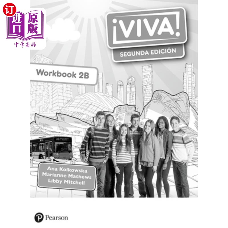 海外直订Viva! 2 Segunda Edicion Workbook B (Pack of 8) 万岁!2本第二狄克逊练习册B(一套8本)