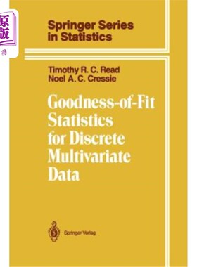 海外直订Goodness-Of-Fit Statistics for Discrete Multivariate Data 离散多元数据的拟合优度统计