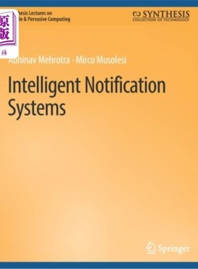 海外直订Intelligent Notification Systems 智能通知系统