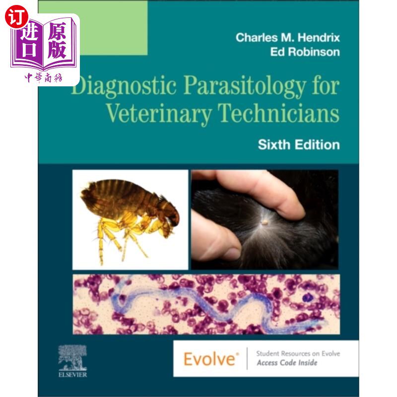 海外直订医药图书Diagnostic Parasitology for Veterinary Technicia... 兽医技术人员诊断寄生虫学