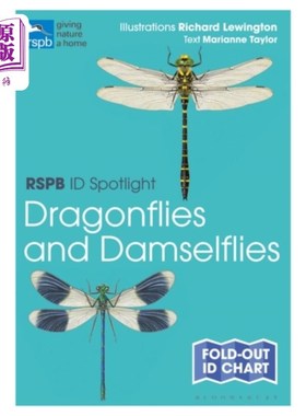 海外直订RSPB ID Spotlight - Dragonflies and Damselflies RSPB ID聚光灯-蜻蜓和豆娘